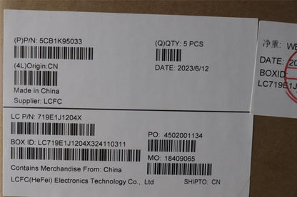 Lenovo Upper Case ASM_UKE L82XB AGFP BL 5CB1K95033