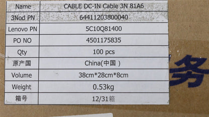 Lenovo Flex 330-11IGM 6-11IGM DC In Port Socket Power Cable 5C10Q81400