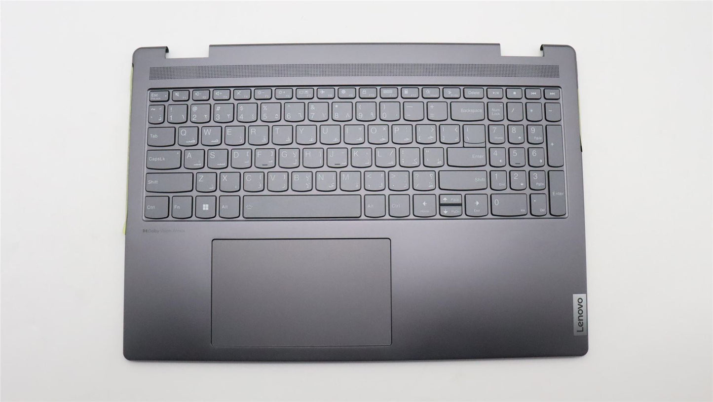 Lenovo IdeaPad 7 16IAP7 Palmrest Cover Touchpad Keyboard Arabic 5CB1J01919