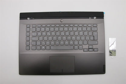 Lenovo Legion Y740 15ICHg Palmrest Cover Touchpad Keyboard Black 5CB0S16447