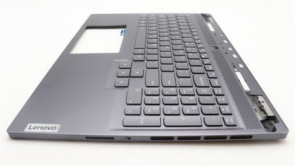 Lenovo Legion S7 16IRH8 Keyboard Palmrest Top Cover US Silver Backlit 5CB1L67957
