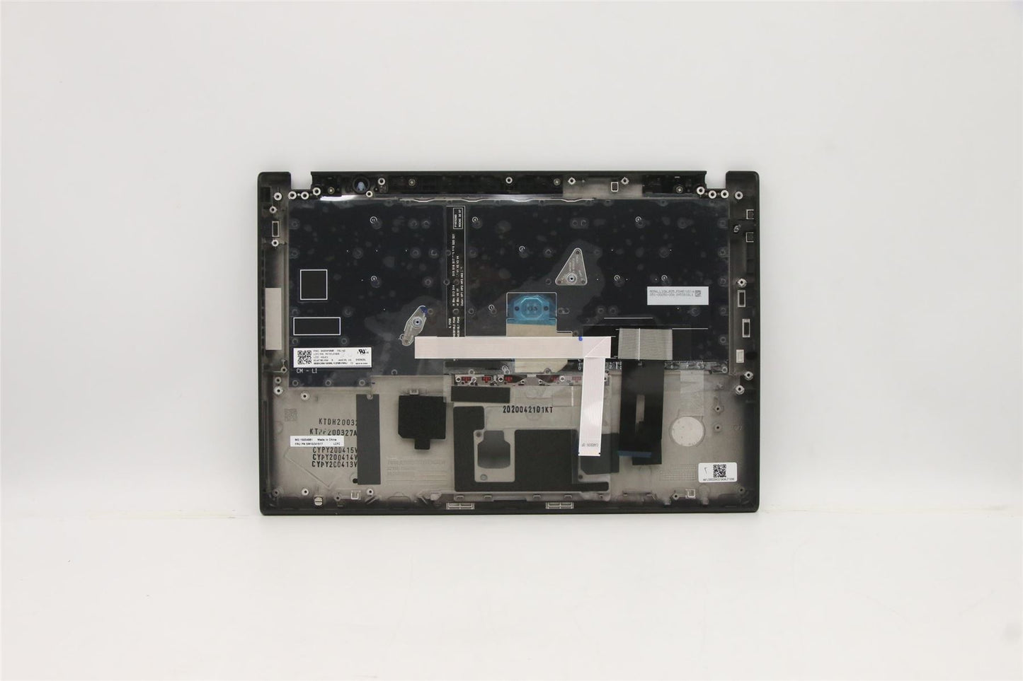 Lenovo ThinkPad T14s Keyboard Palmrest Top Cover Korean Black Backlit 5M10Z41517