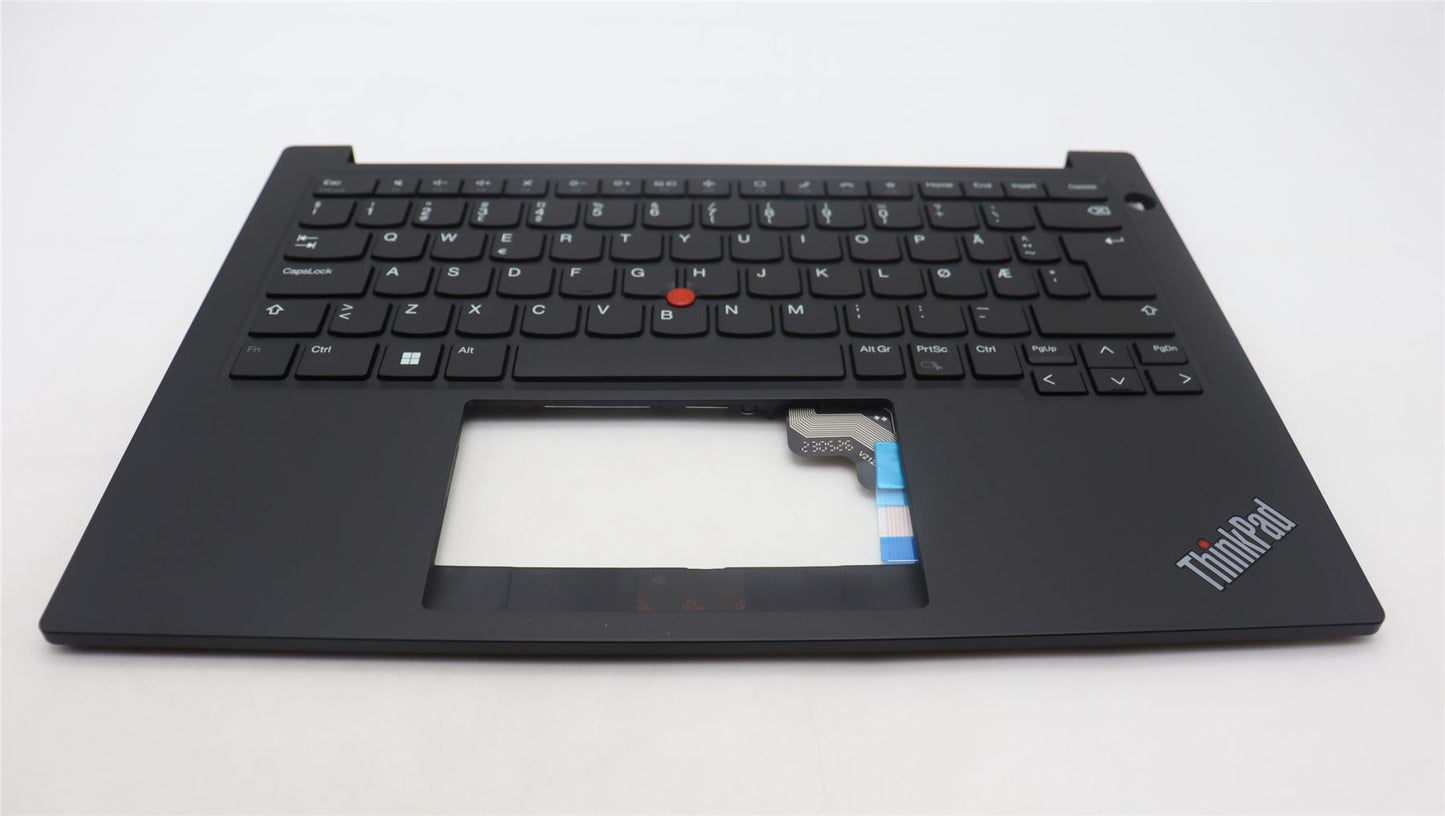 Lenovo ThinkPad E14 Gen 5 Palmrest Cover Keyboard Nordic Black 5M11L92279