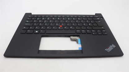 Lenovo ThinkPad E14 Gen 5 Palmrest Cover Keyboard Nordic Black 5M11L92279
