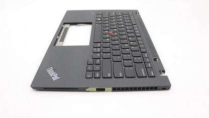 Lenovo ThinkPad T14s 2 Keyboard Palmrest Top Cover US Europe Black 5M11F24568