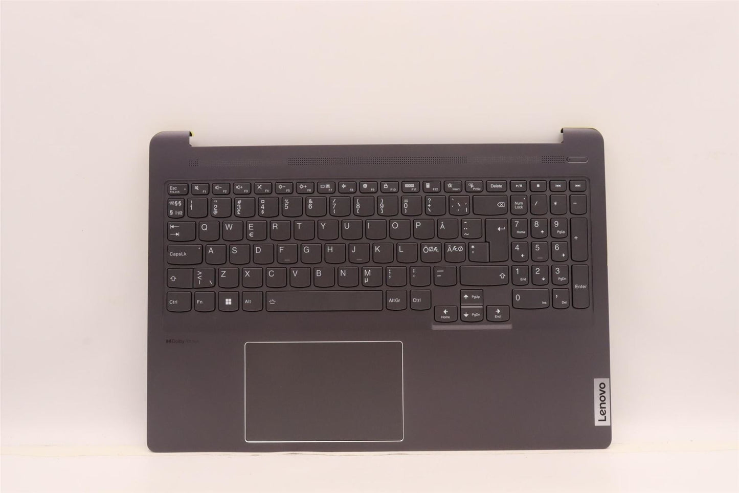 Lenovo IdeaPad 5 16IAH7 Palmrest Cover Touchpad Keyboard Nordic 5CB1H95453
