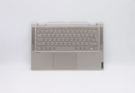 Lenovo C740 14IML Palmrest Cover Touchpad Keyboard Belgian Mica 5CB0U43987