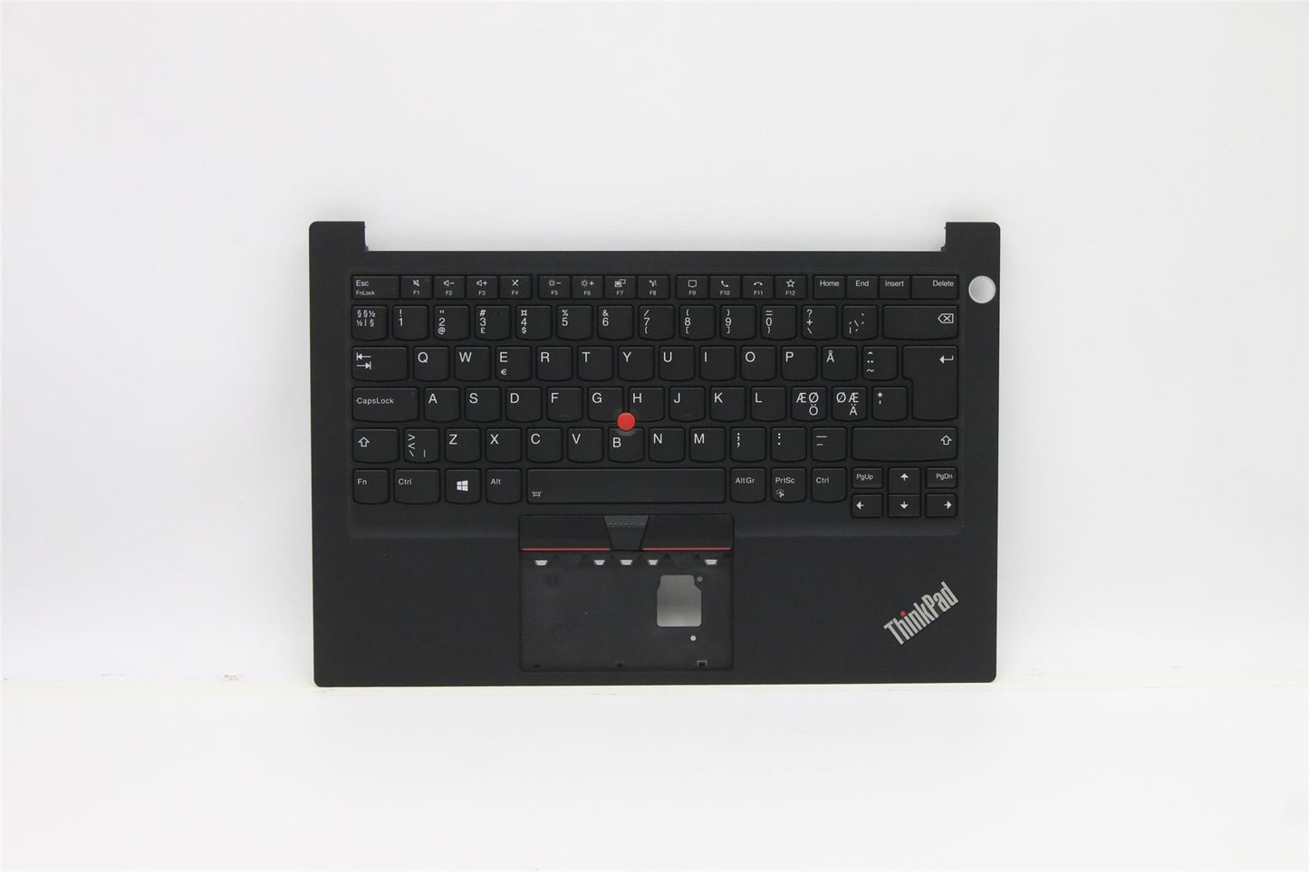 Lenovo ThinkPad E14 2 Keyboard Palmrest Top Cover Norwegian Black 5M11A35114