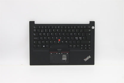 Lenovo ThinkPad E14 2 Keyboard Palmrest Top Cover Norwegian Black 5M11A35114