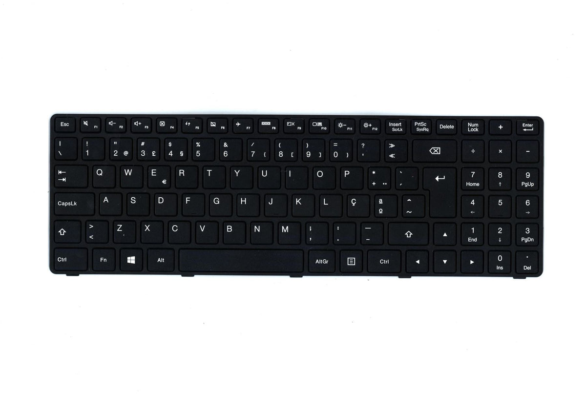 Genuine Lenovo B50-50 IdeaPad 100-15IBD Keyboard Portugese Black 5N20K25399