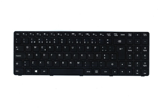 Genuine Lenovo B50-50 IdeaPad 100-15IBD Keyboard Portugese Black 5N20K25399