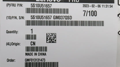 Lenovo SCREW Screw Hex #6-32XL5,Black,HK 5S10U51657