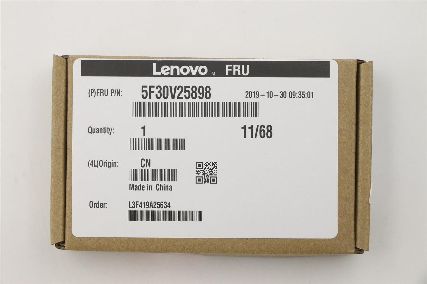 Lenovo Yoga P53 X390 Fingerprint Reader Board 5F30V25962