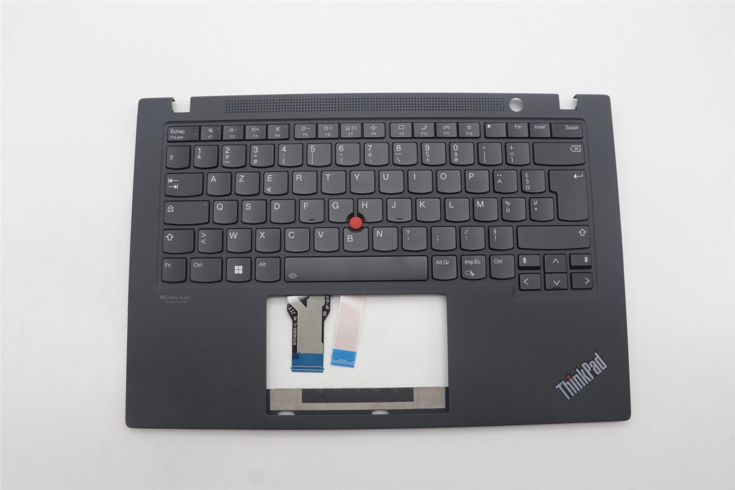 Lenovo ThinkPad T14s Gen 2 Keyboard Palmrest Top Cover French Black 5M11C48061