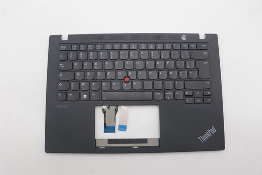 Lenovo ThinkPad T14s Gen 2 Keyboard Palmrest Top Cover French Black 5M11C48061