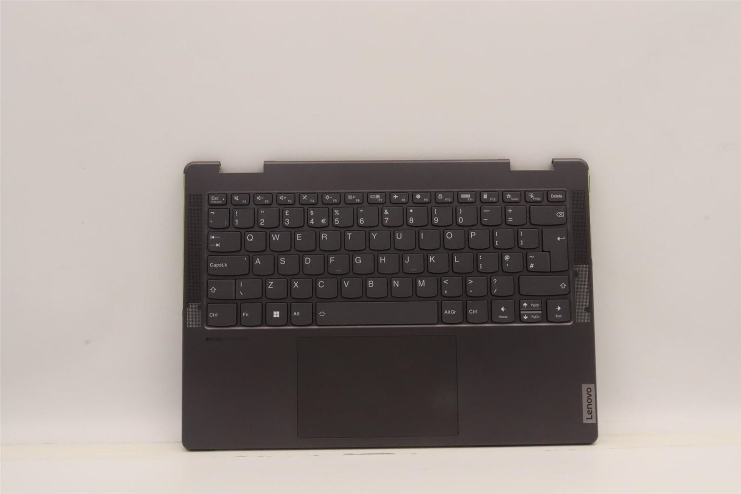 Lenovo Yoga 7 14ARB7 Palmrest Cover Touchpad Keyboard UK Slate Grey 5CB1J11138