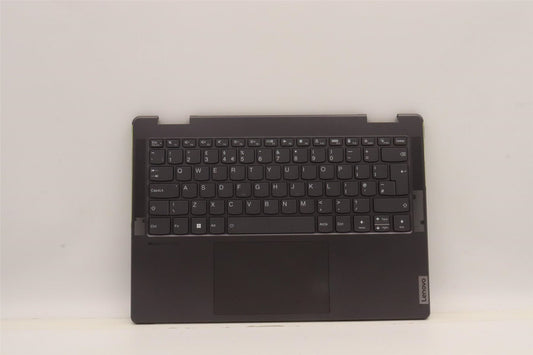 Lenovo Yoga 7 14ARB7 Palmrest Cover Touchpad Keyboard UK Slate Grey 5CB1J11138