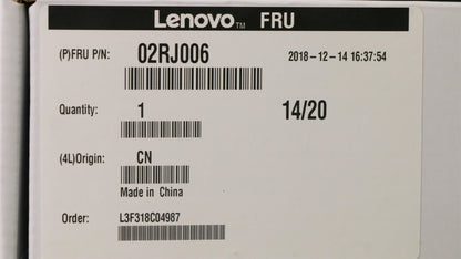 Lenovo NETWRK_CRD Aquantia 5G PCIE NIC adapter 02RJ006
