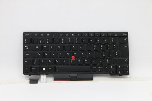 Lenovo ThinkPad L13 2 X13 Keyboard French Black Backlit 5N20V43330