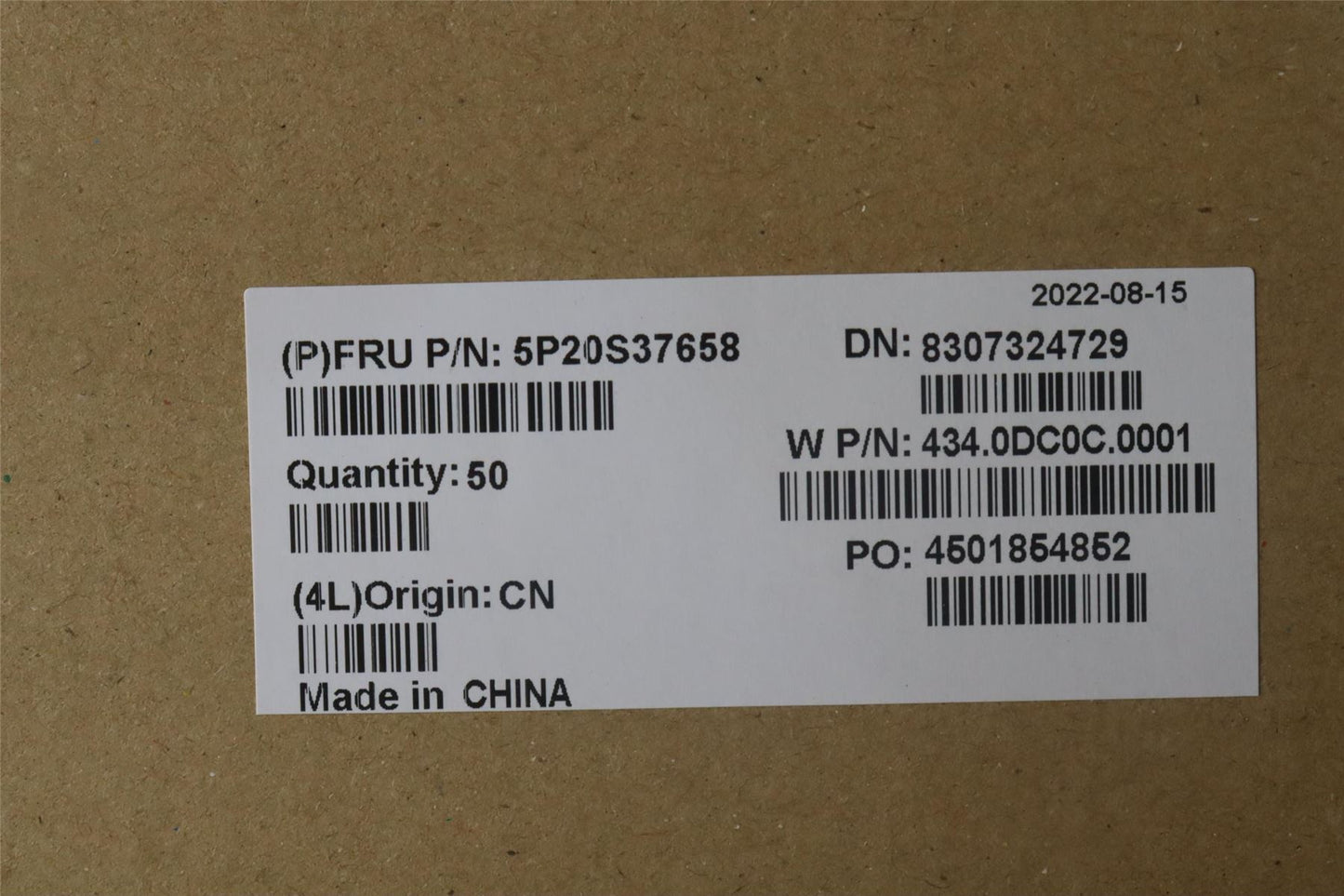 Lenovo Thermalpad W 82R9 2242 G3 5P20S37658