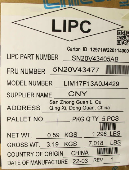 Lenovo ThinkPad L13 Gen 2 s Keyboard Arabic Silver Backlit 5N20V43477