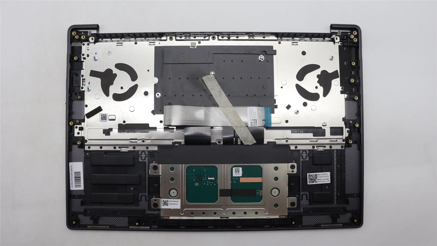 Lenovo Yoga 7 14APH8 Palmrest Cover Touchpad Keyboard US Storm Grey 5CB1L80276