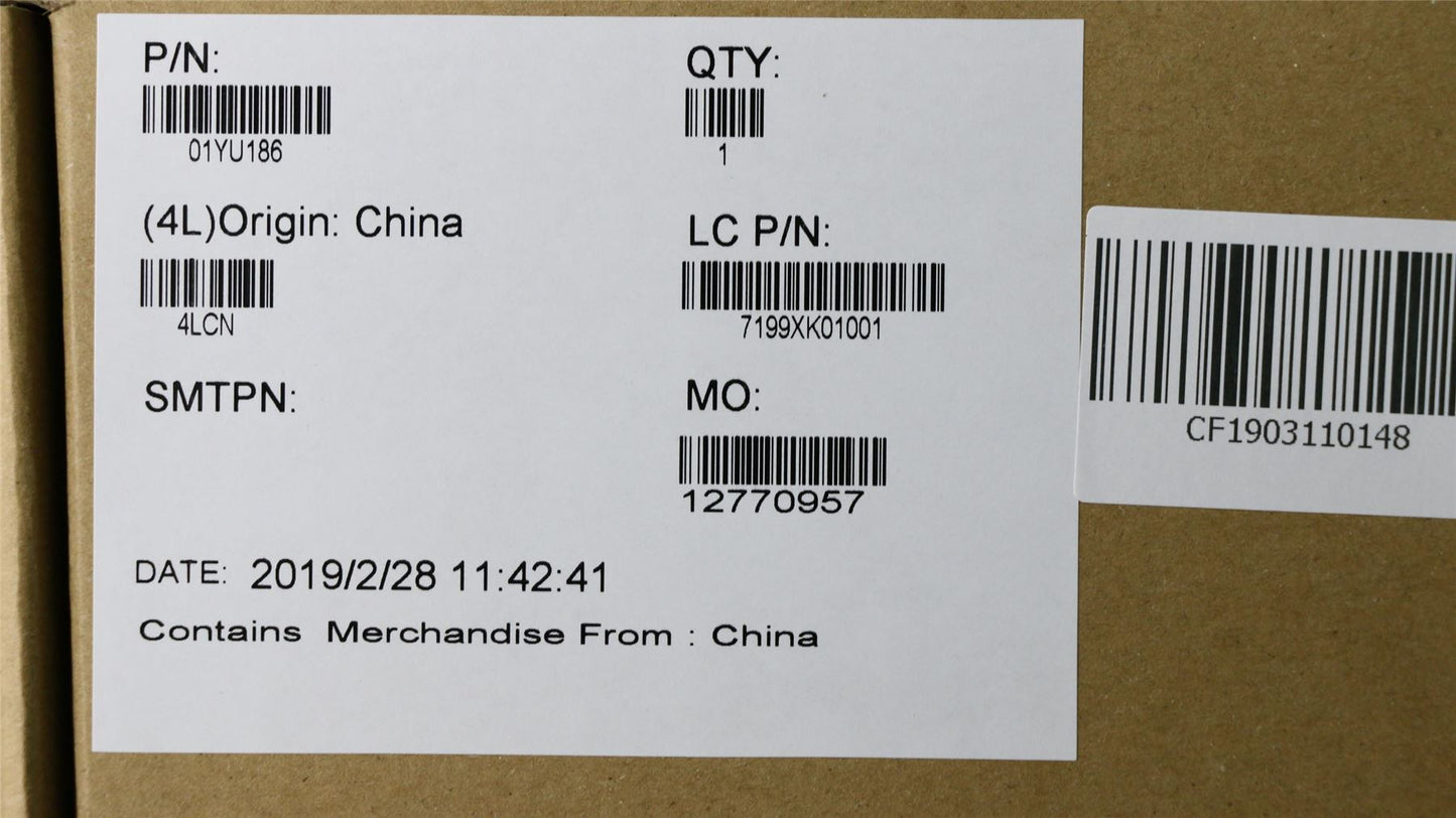 Lenovo ThinkPad T490 Fan Heatsink 01YU186