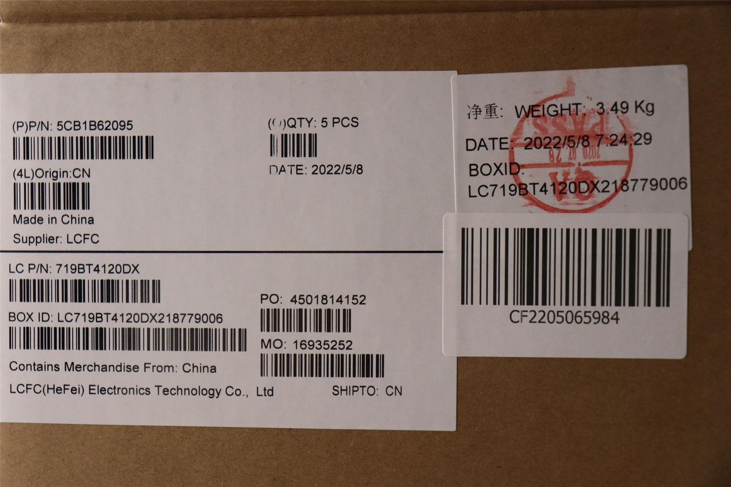 Lenovo Upper Case ASM_UKE L82H8FPABBL 5CB1B62095