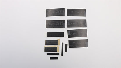 Lenovo LABEL GEO LABEL KIT Black 02DL912