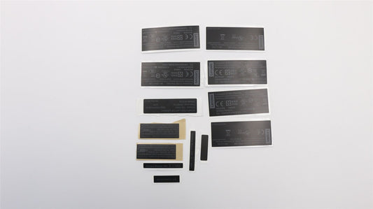 Lenovo LABEL GEO LABEL KIT Black 02DL912