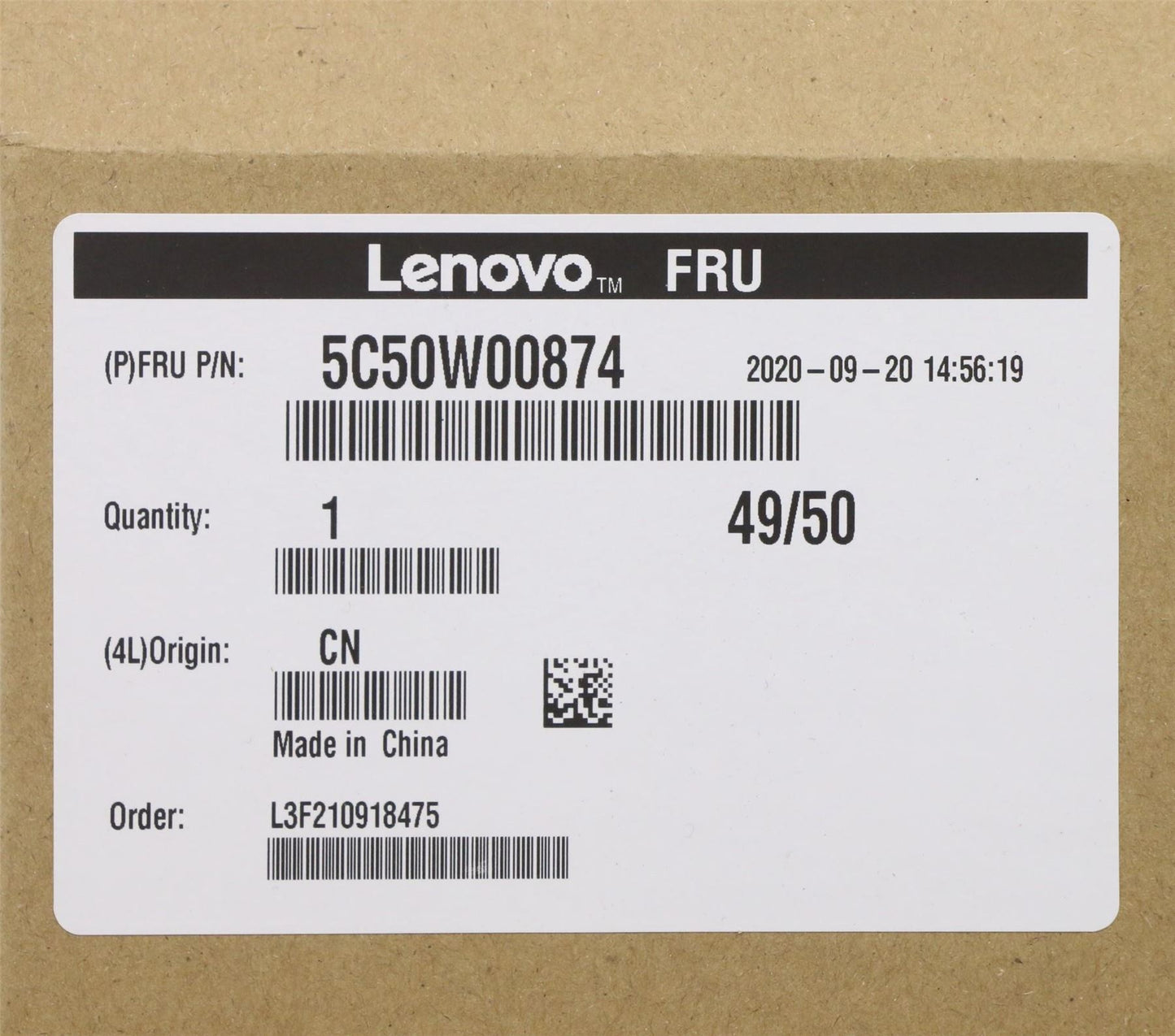Lenovo ThinkStation M90t 3 P3 Tower P340 P348 PCIe Ethernet Card 5C50W00934