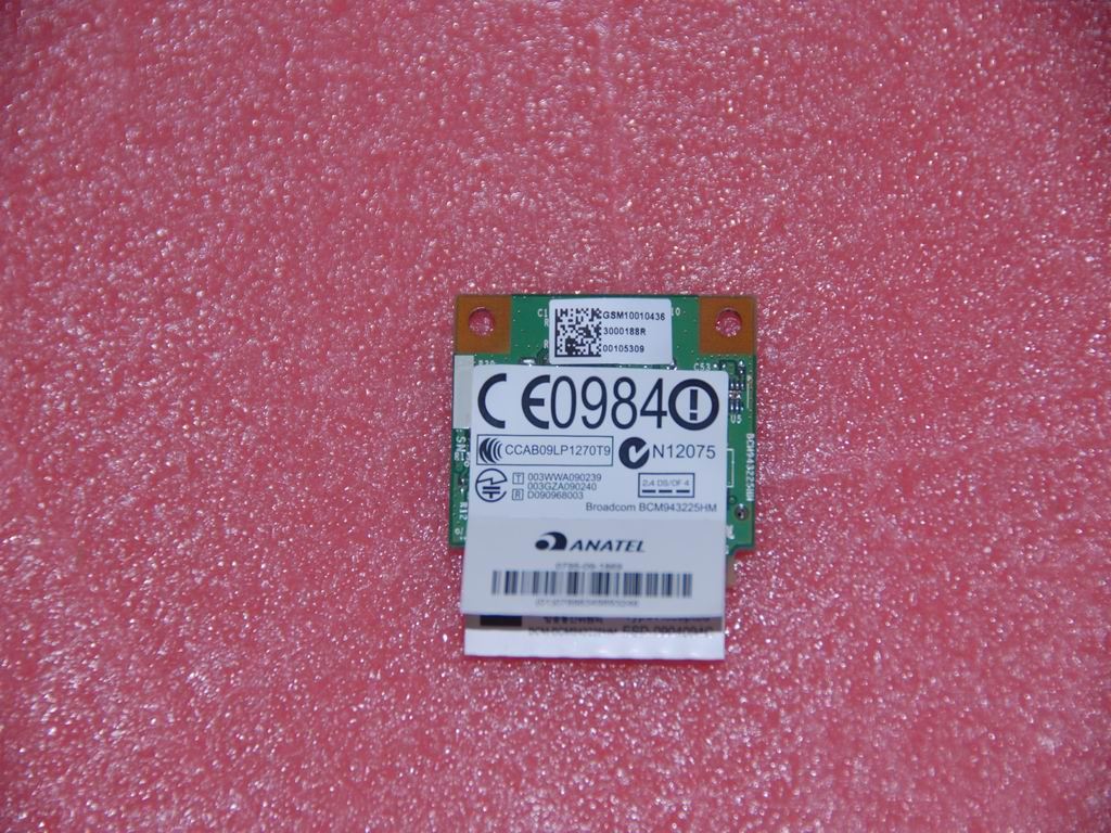 Lenovo Gemtek WPEB-119GN139WW/BCM43225 HMC WiFi WLAN Board 20002271