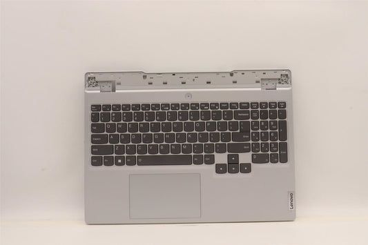 Lenovo 5 15IAH7H Palmrest Cover Touchpad Keyboard US Cloud Grey 5CB1F38667