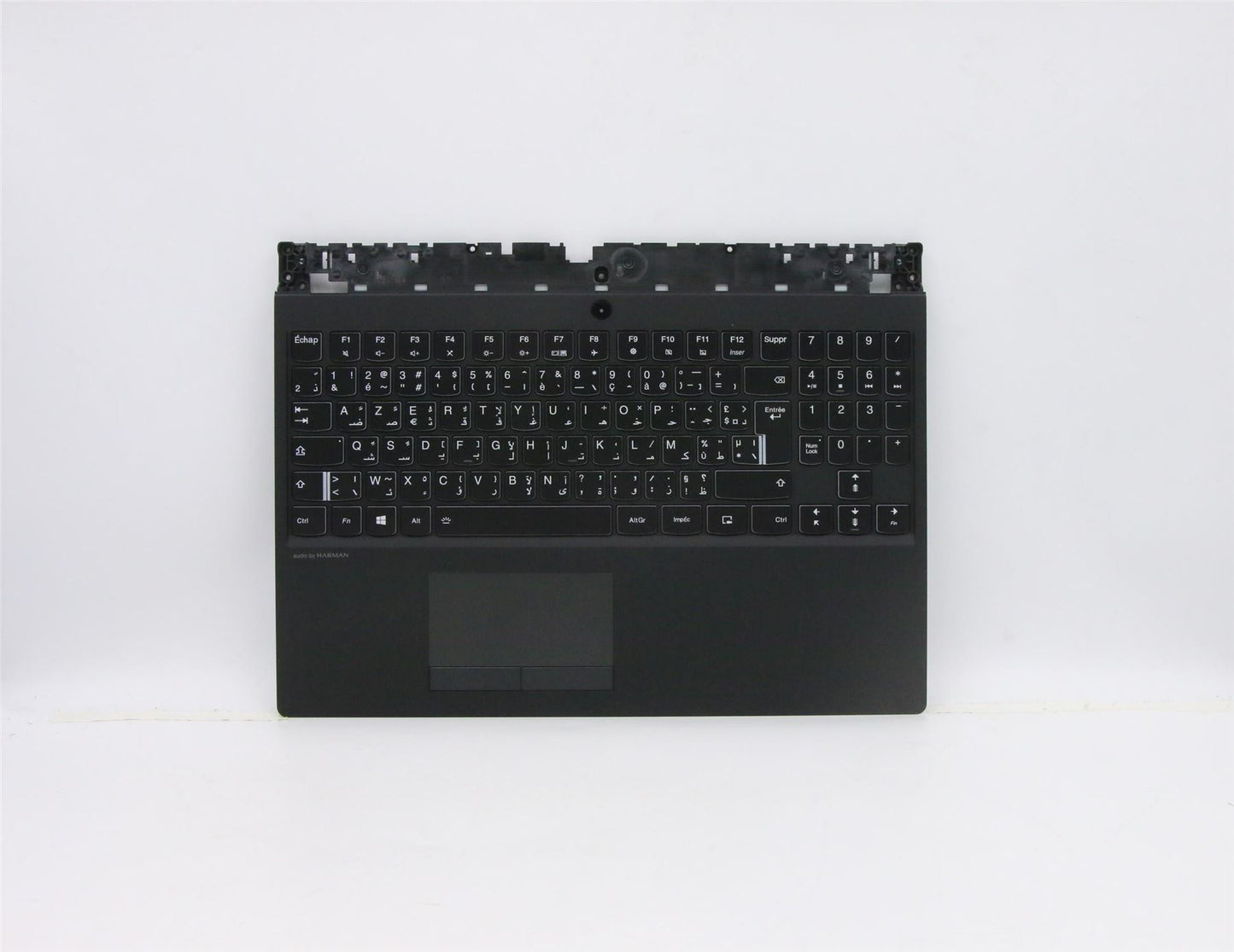 Lenovo Legion Y530-15ICH Keyboard Palmrest Top Cover Arabic Black 5CB0R40180