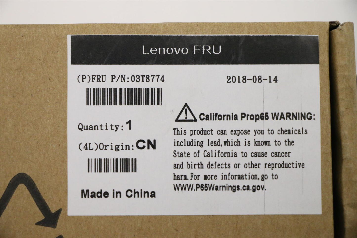 Lenovo 03T8774 Rear IO ASSY