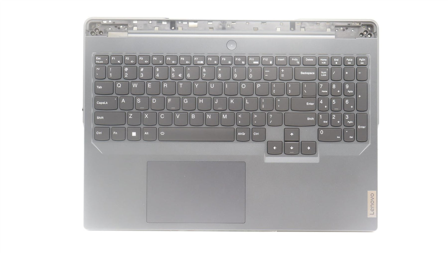 Lenovo Legion 5 16IRX8 Palmrest Cover Touchpad Keyboard US Euro 5CB1L30859