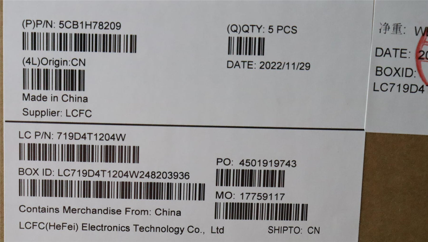 Lenovo Upper Case ASM_GER L82RK NFP AB BL 5CB1H78209