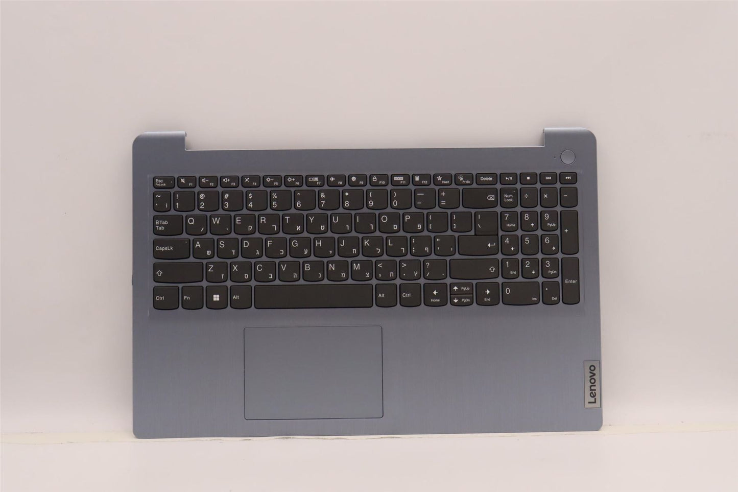 Lenovo IdeaPad 3 15IAU7 Palmrest Cover Touchpad Keyboard Hebrew 5CB1H78376