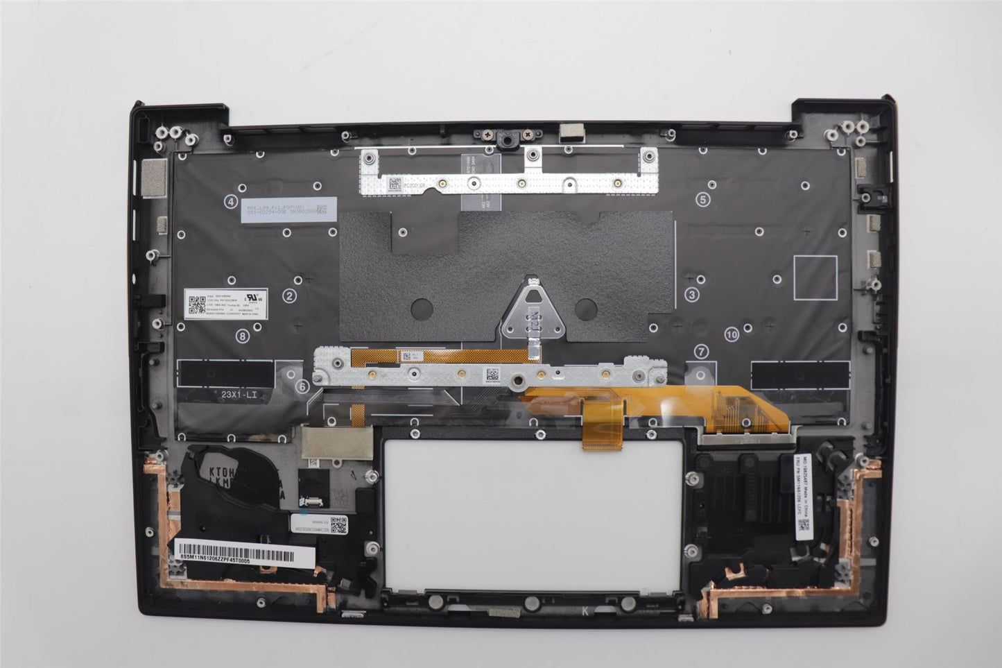 Lenovo MECH_ASM GRP_KBD_BZL_HBW_WW_DB_LTN 5M11N61206