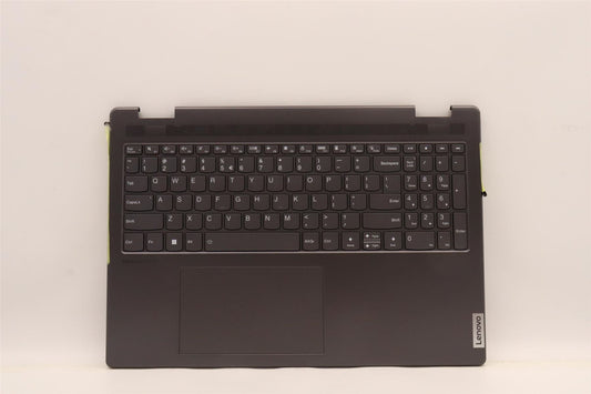 Lenovo IdeaPad 7 16IAP7 Palmrest Cover Touchpad Keyboard US Euro 5CB1J01913