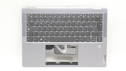 Lenovo IdeaPad 5 14IRU8 Keyboard Palmrest Top Cover Spanish Grey 5CB1L30692