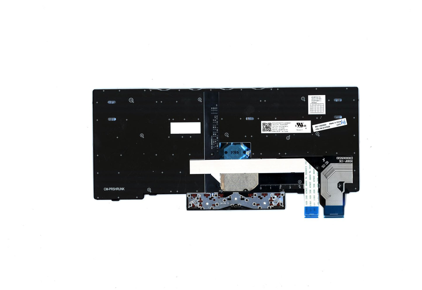 Lenovo ThinkPad X280 A285 X390 X395 L13 Keyboard Swiss Black Backlit 01YP226