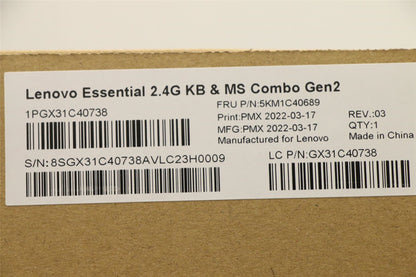 Lenovo Primax R71_G2 2.4G WTG CZ_SL 5KM1C40689