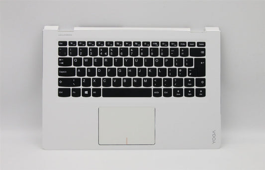 Lenovo Yoga 510-14ISK 510-14IKB Keyboard Palmrest UK White 5CB0L67196