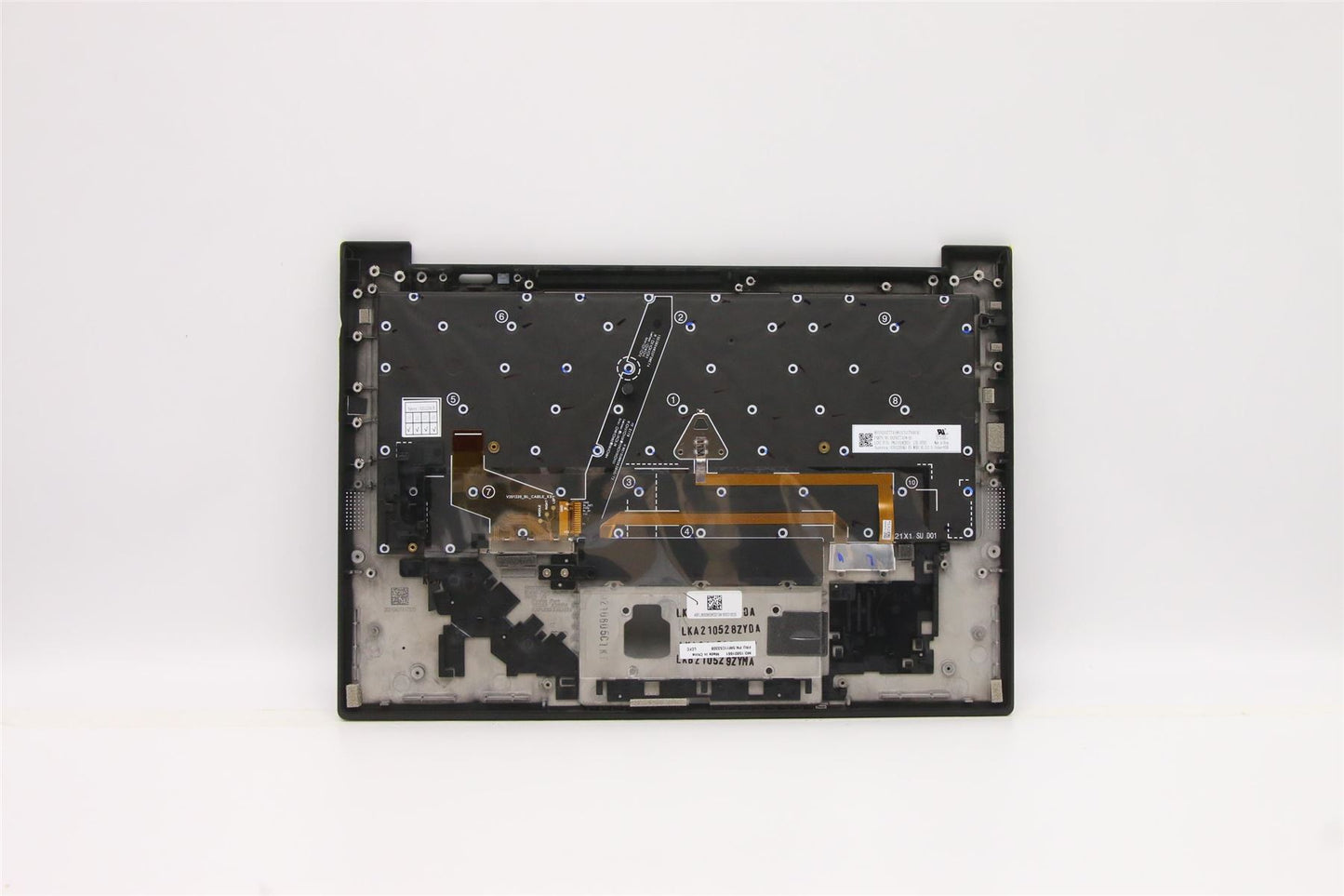 Lenovo IdeaPad 3 14ADA05 Palmrest Cover Touchpad Keyboard Thai Silver 5CB0X56589
