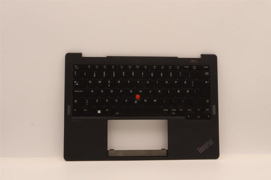 Lenovo ThinkPad X13s Keyboard Palmrest Top Cover Danish Black 5M11J12803