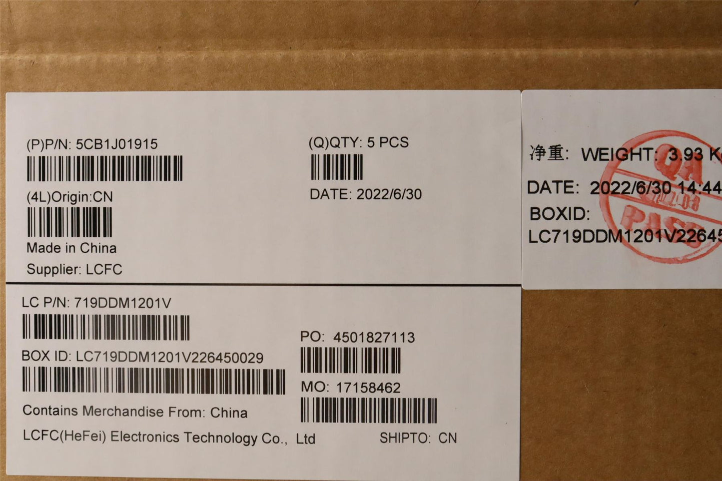 Lenovo IdeaPad 7 16IAP7 Palmrest Cover Touchpad Keyboard Storm Grey 5CB1J01915