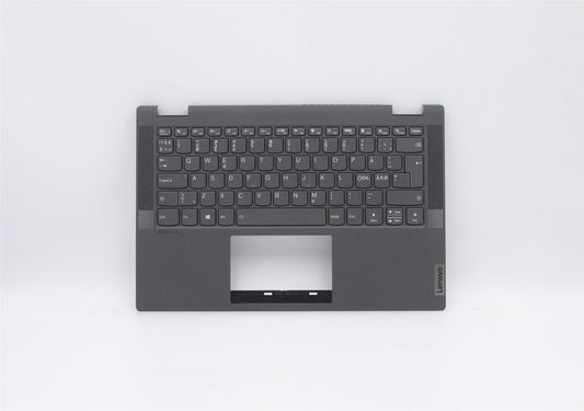 Lenovo Flex 5-14IIL05 5-14ARE05 Keyboard Palmrest Top Cover Nordic 5CB0Y85447