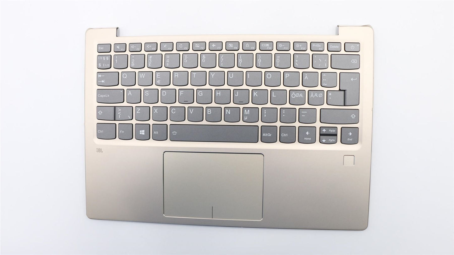 Lenovo IdeaPad 720S-13IKB Palmrest Cover Touchpad Keyboard Nordic 5CB0P18916