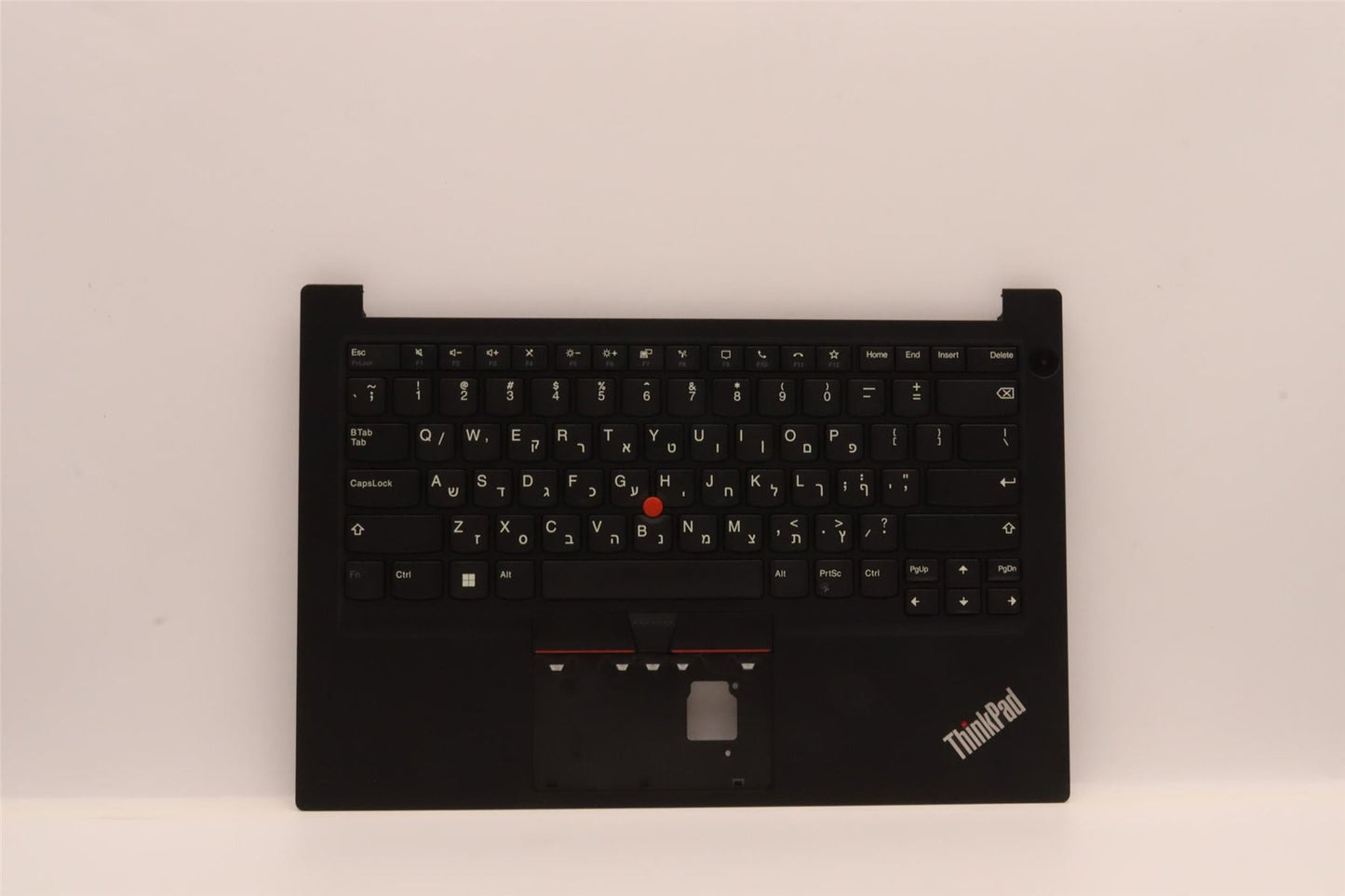 Lenovo ThinkPad E14 Gen 4 s Keyboard Palmrest Top Cover Hebrew Black 5M11H58734